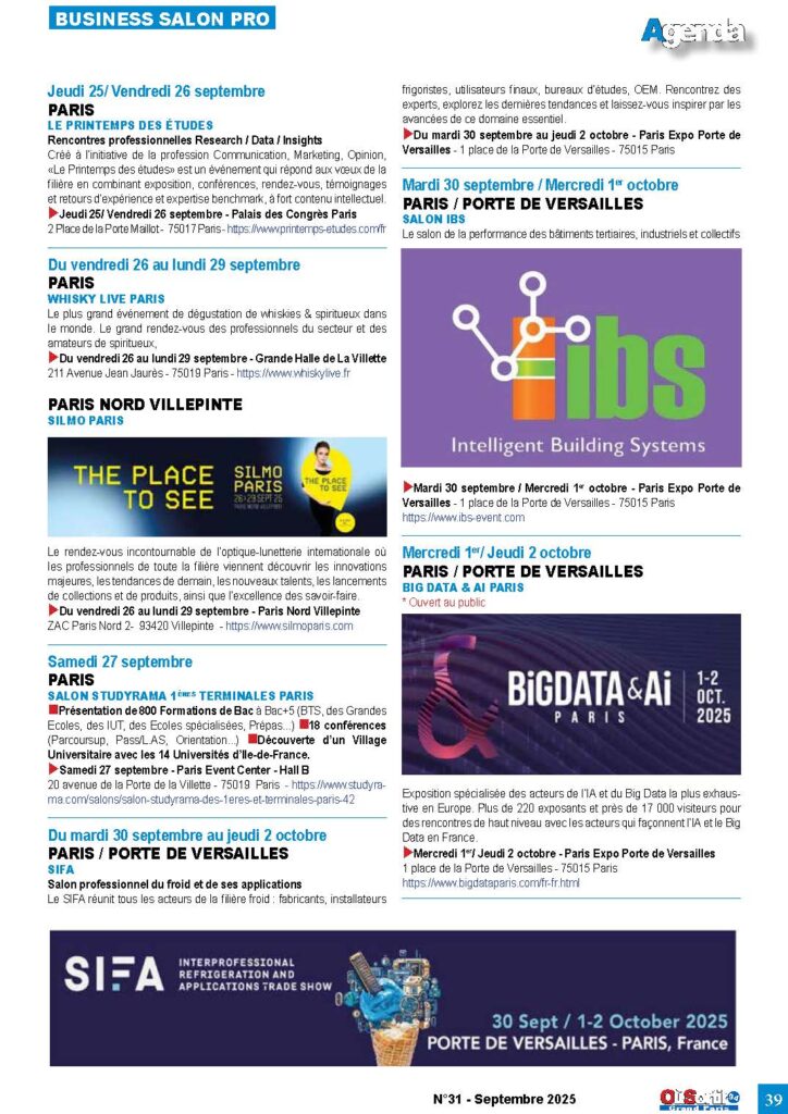 IBS - BUSINESS - LE PRINTEMPS DES ETUDES - SALON STUDYRAMA